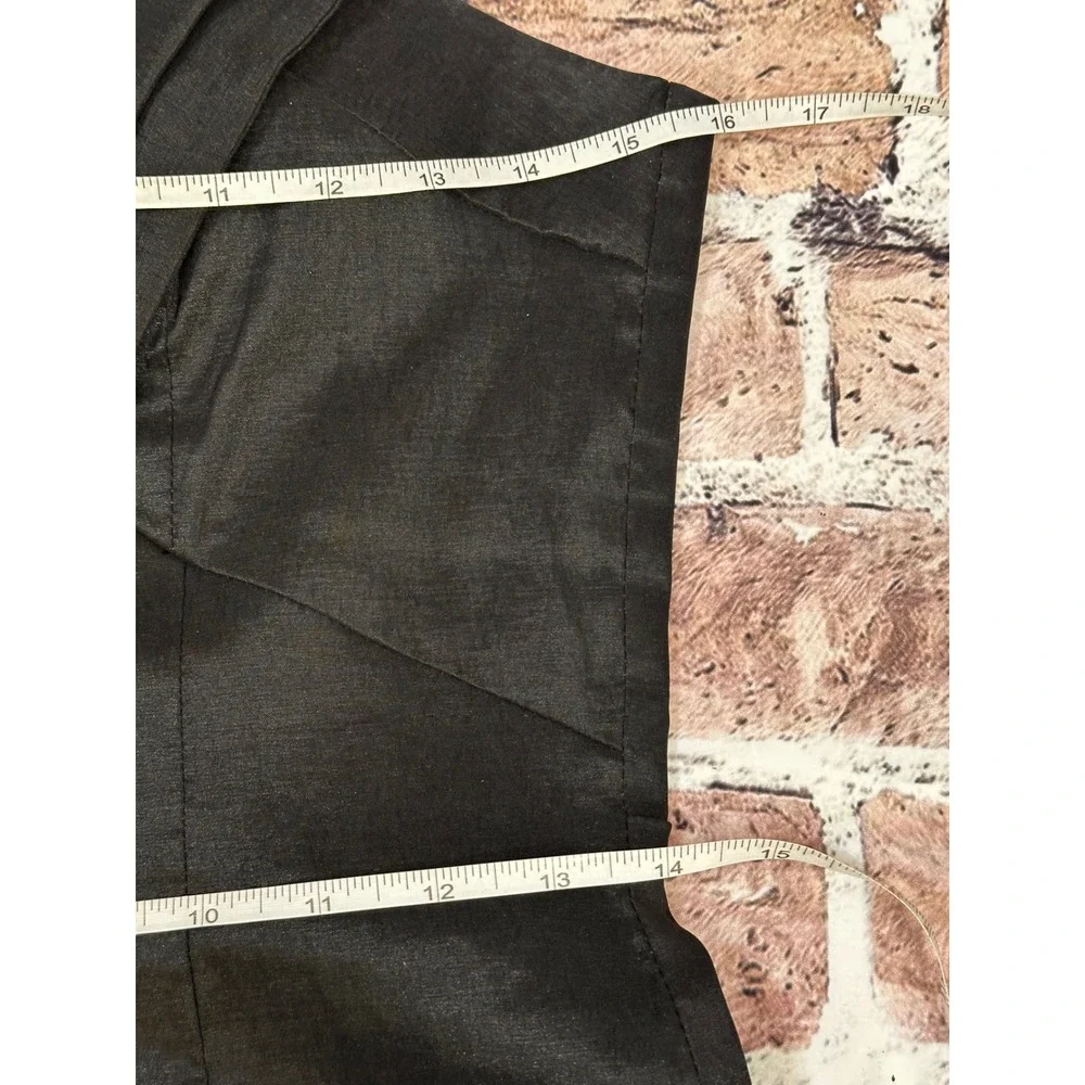 Twentyone Womens Black One Shoulder Pleated Cocktail Mini Dress JM213 Size L - Picture 10 of 14